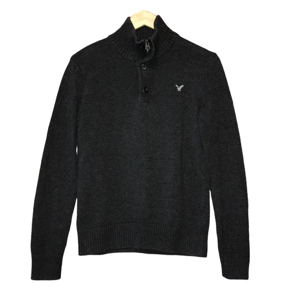 American Eagle Outfitters Other - American Eagle Outfitter Athletic Fit Gray Turtle Neck  Sweater - Small